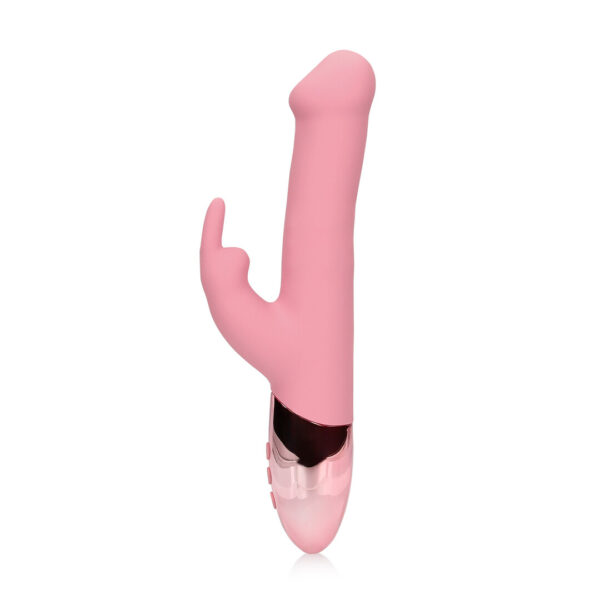 Loveline by Shots Rabbit Vibrator mit rotierenden Perlen - Pink Arabesque – Bild 5