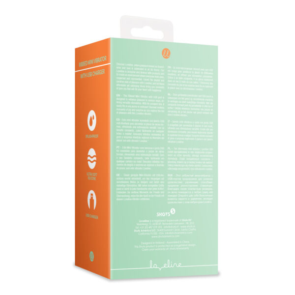 Loveline by Shots Mini Rillen Vibrator mit USB Anschluss - Spring Sage – Bild 3