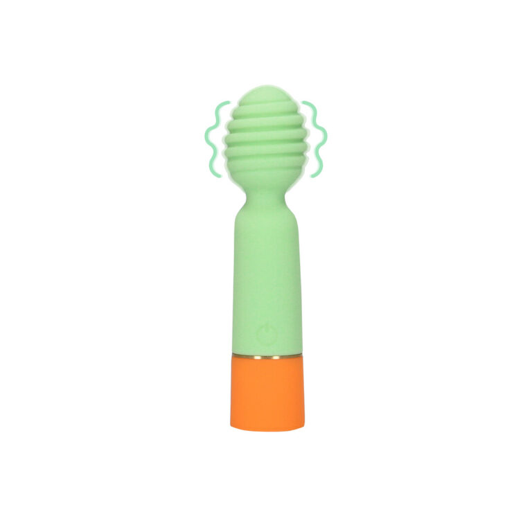 Loveline by Shots Mini Rillen Vibrator mit USB Anschluss - Spring Sage