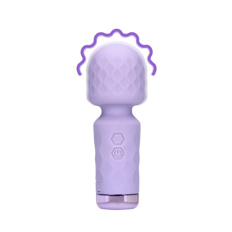 Loveline by Shots Mini Wand Vibrator - Night Magic
