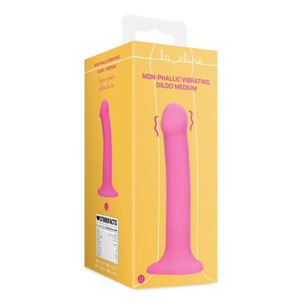 Loveline by Shots Nicht-phallischer Vibrationsdildo - Mittel – Bild 2