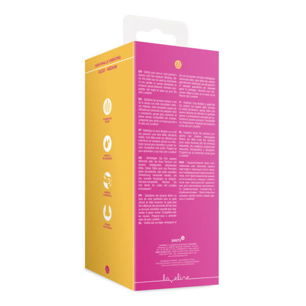 Loveline by Shots Nicht-phallischer Vibrationsdildo - Mittel – Bild 3