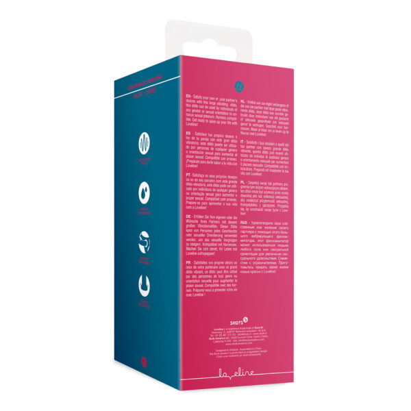 Loveline by Shots Nicht-phallischer Vibrationsdildo - Groß – Bild 3