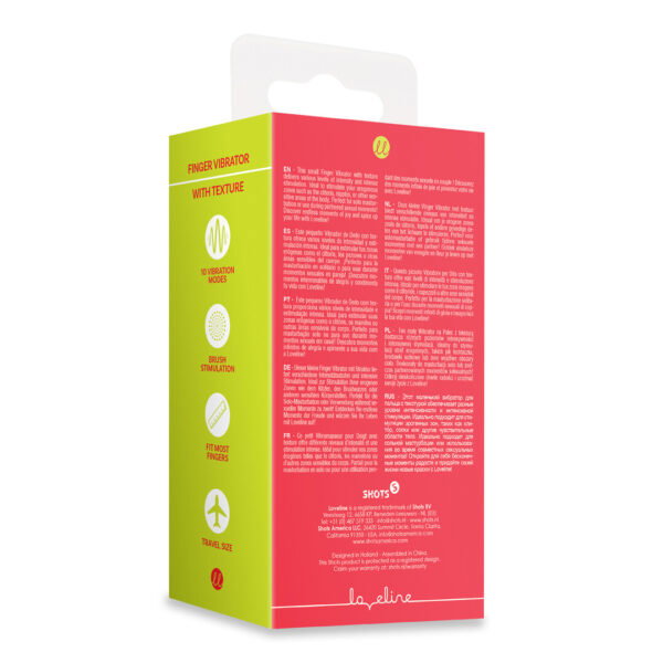 Loveline by Shots Strukturierter Finger-Vibrator – Bild 3