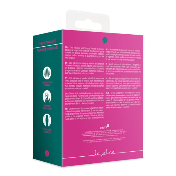 Loveline by Shots Stoß- und Klopfvibrator – Bild 3