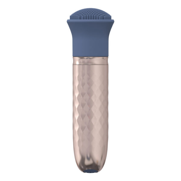 Loveline by Shots Der Thrill - 10 Speed Austauschbarer Vibrator - Blau – Bild 5