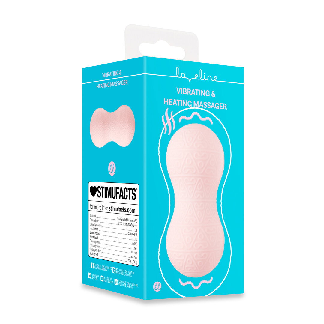 Loveline by Shots Vibrations- und Heizmassagegerät - Pink – Bild 2