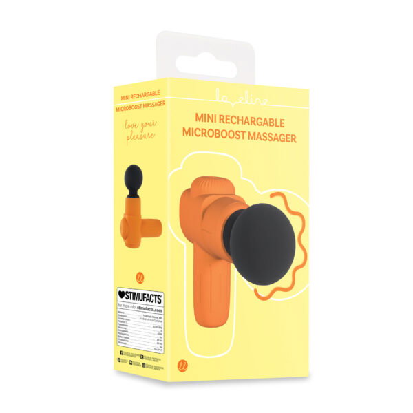 Alternative view of Loveline by Shots Mini wiederaufladbarer Microboost-Massager - Orange