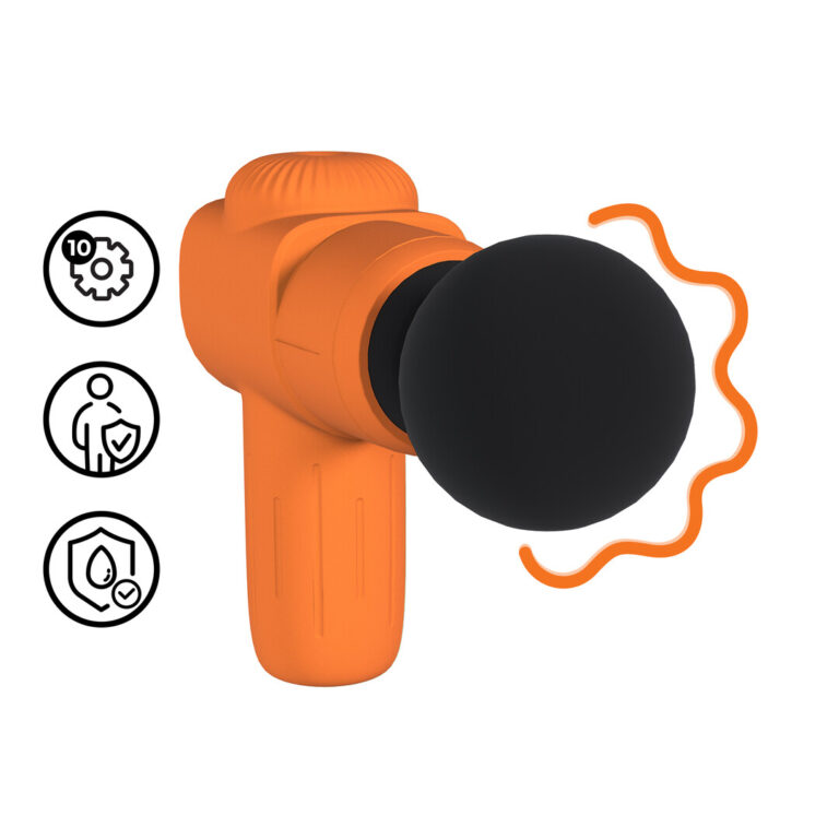 Loveline by Shots Mini wiederaufladbarer Microboost-Massager - Orange