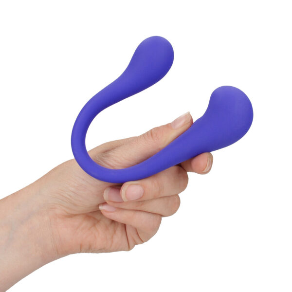 Loveline by Shots Doppelendiger Biegsamer Vibrator mit Fernbedienung - Lila – Bild 6
