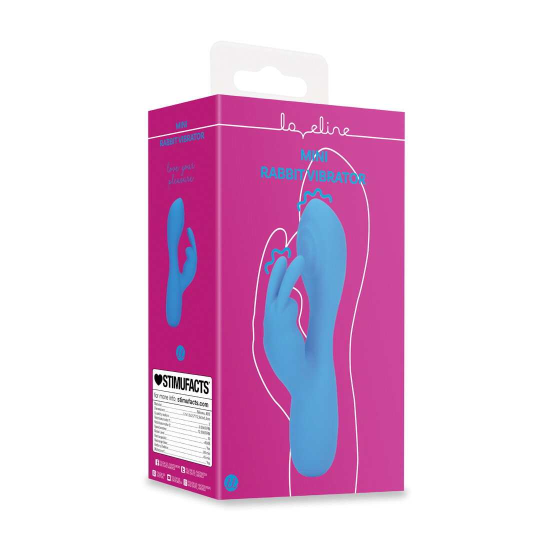 Loveline by Shots Mini-Rabbit-Vibrator - Azure Desire – Bild 2