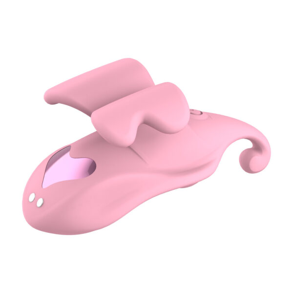 Loveline by Shots Finger Dual Vibrator - Pink – Bild 4