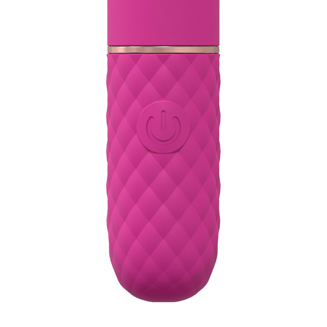Loveline by Shots Mini Wand Vibrator - Pink – Bild 5