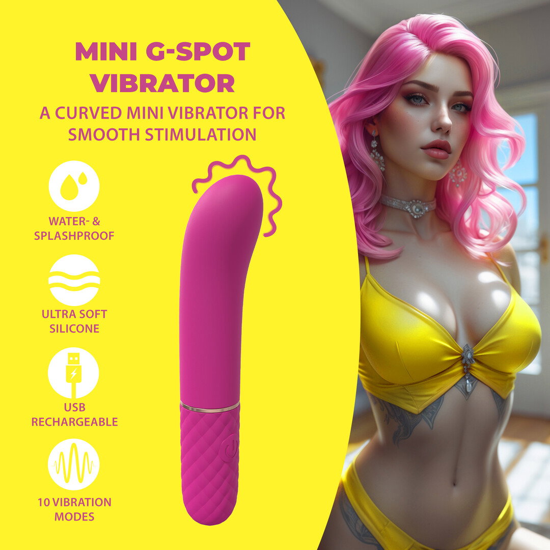 Loveline by Shots Mini G-Punkt Vibrator - Pink – Bild 4