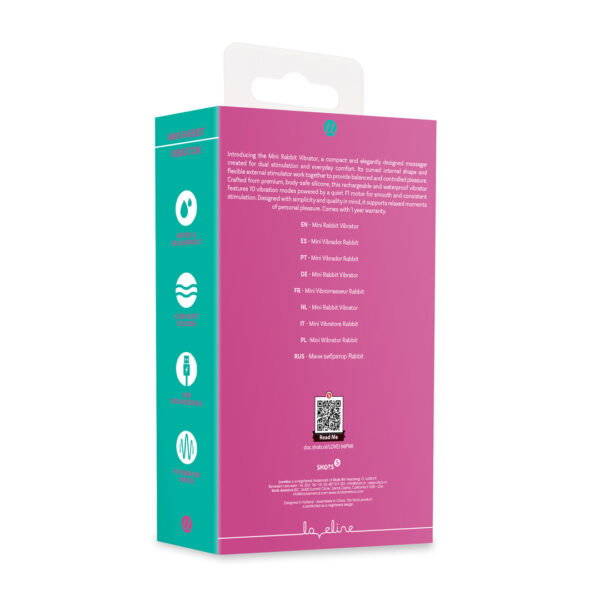 Loveline by Shots Mini Rabbit Vibrator - Pink – Bild 3