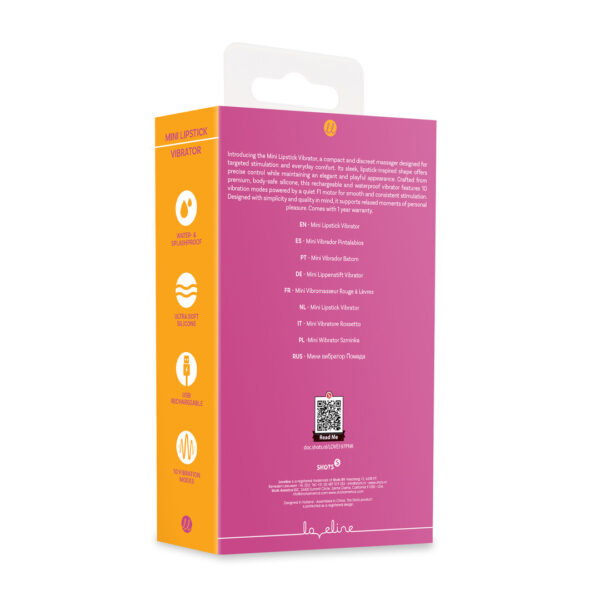 Loveline by Shots Mini Lippenstift Vibrator - Pink – Bild 3