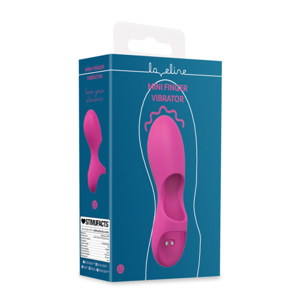 Loveline by Shots Mini Finger Vibrator - Pink – Bild 2