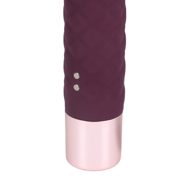 Loveline by Shots Mini Kaninchen Vibrator - Burgunderrot – Bild 5