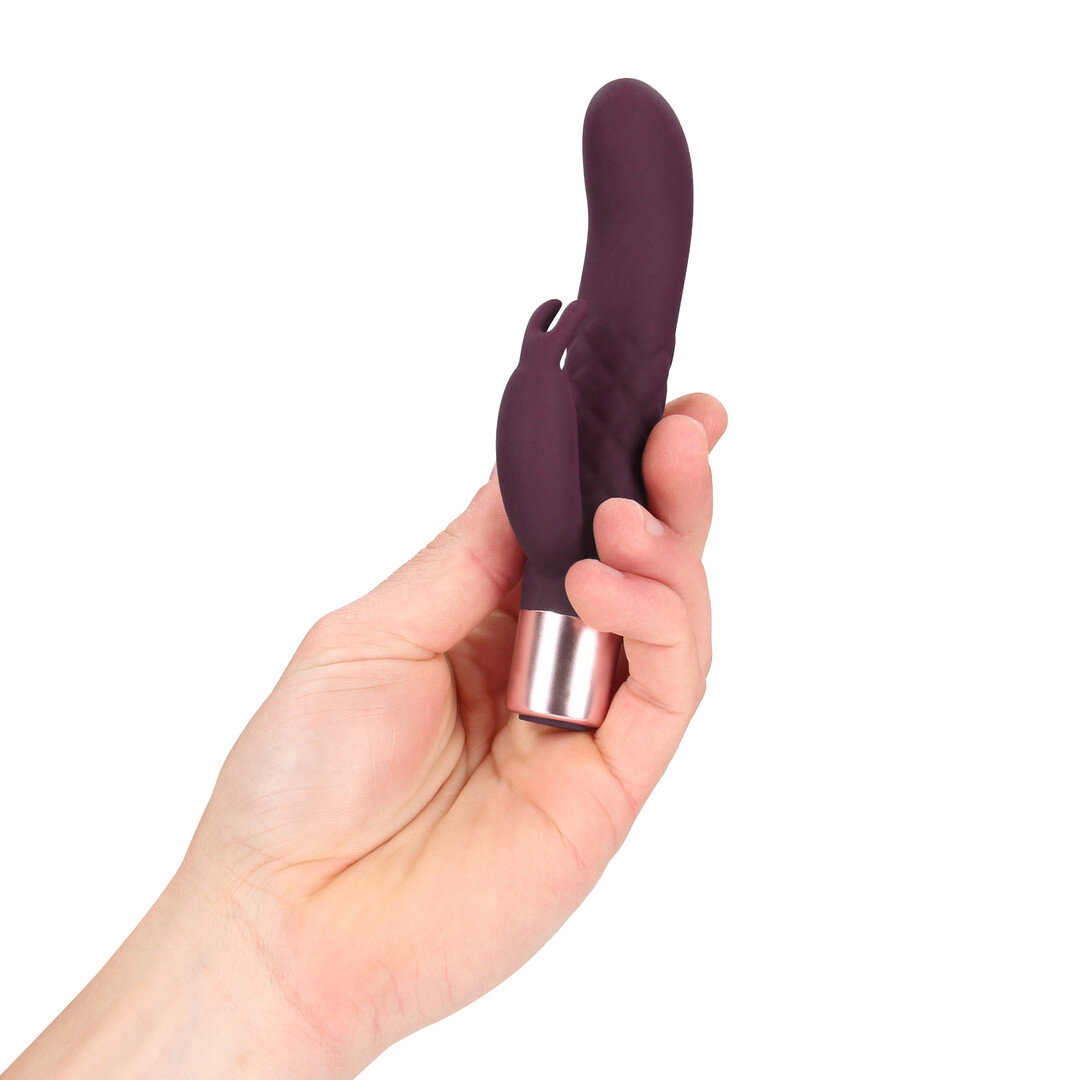 Loveline by Shots Mini Kaninchen Vibrator - Burgunderrot – Bild 6