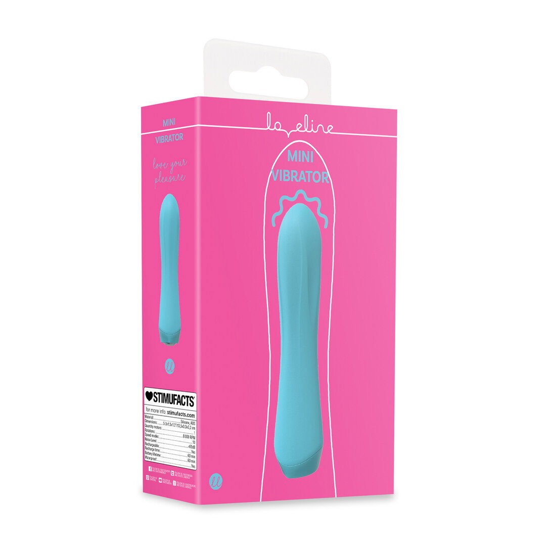 Loveline by Shots Mini-Vibrator - Blau – Bild 2