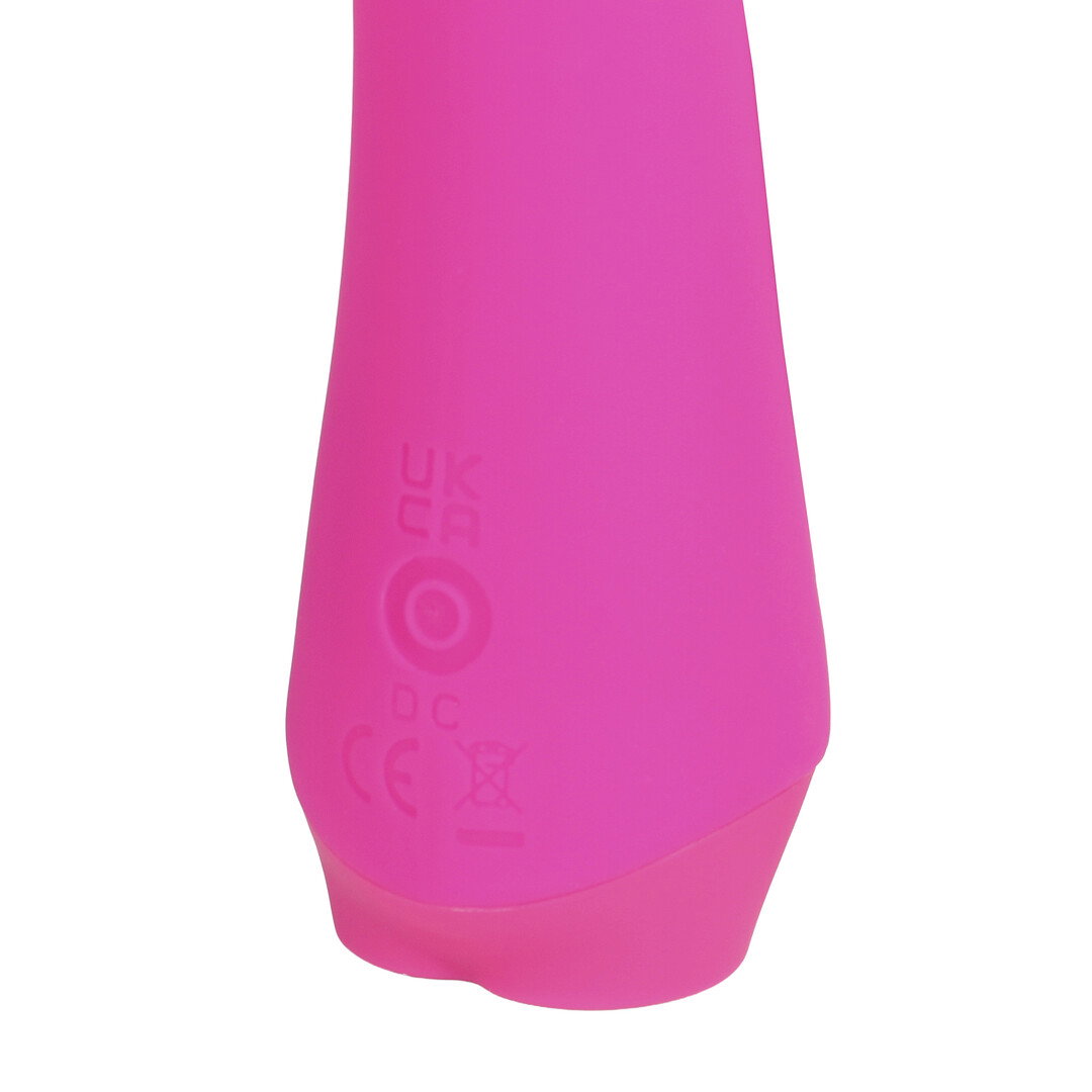 Loveline by Shots Mini gebogener Kaninchenvibrator - Pink – Bild 6