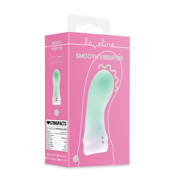 Loveline by Shots Sanfter Finger-Vibrator - Nebelgrün – Bild 2