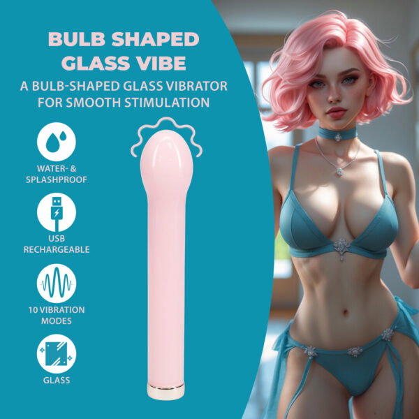 Loveline by Shots Glasbirnenförmiger Vibe - Pink – Bild 4