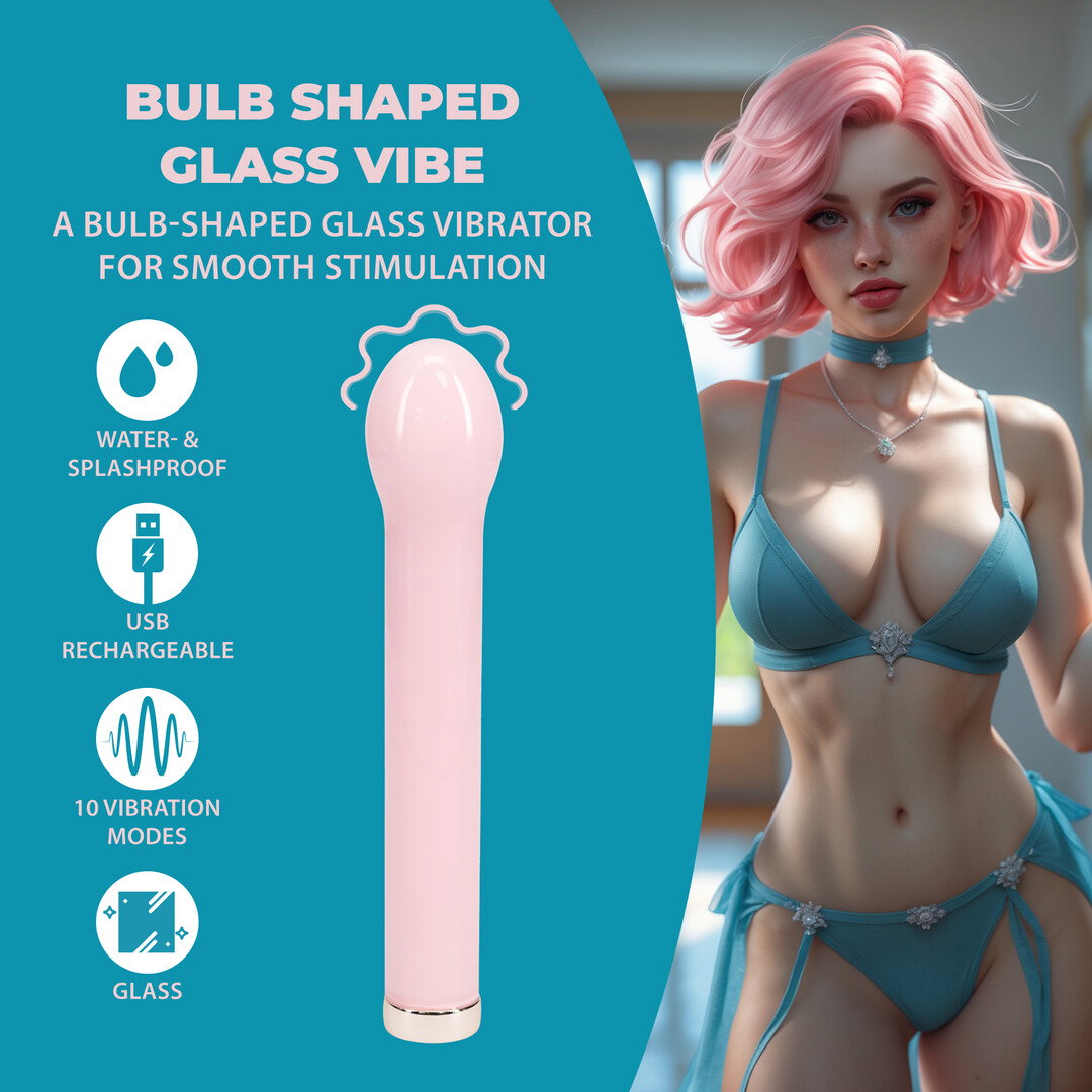 Loveline by Shots Glasbirnenförmiger Vibe - Pink – Bild 4