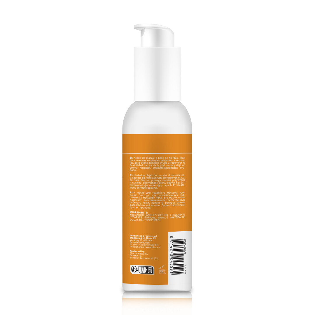 Loveline by Shots Massage Öl - Neutral - 150 ml – Bild 2