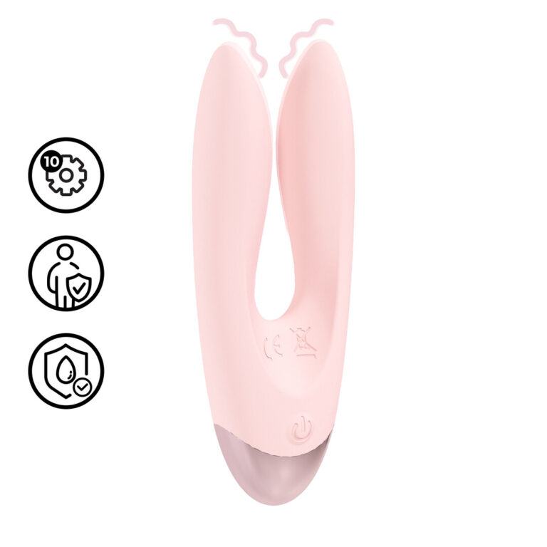 Loveline by Shots Amour - Dual Motor Vibe - Pink