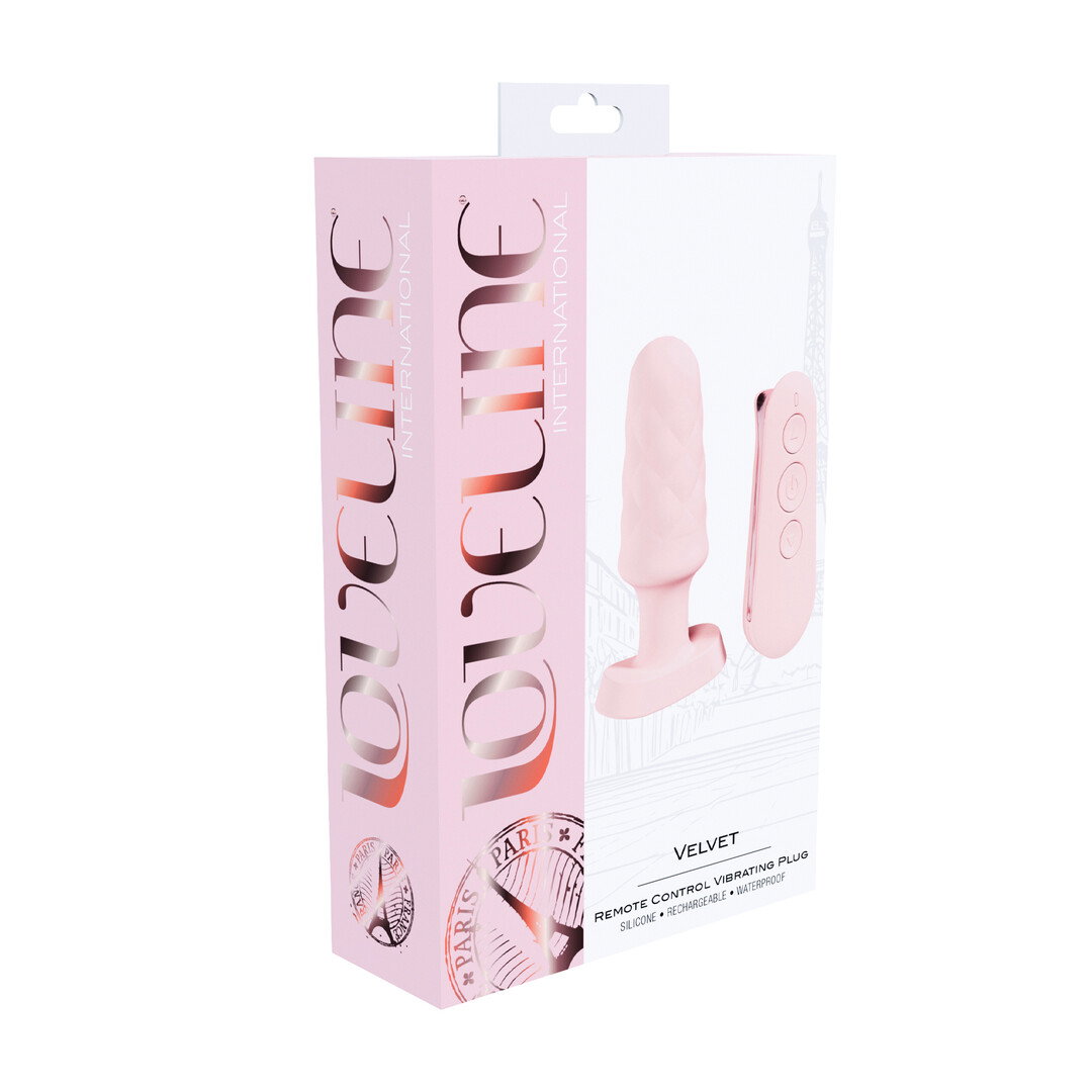 Loveline by Shots Velvet - Fernbedienung Vibrationsstecker - Pink – Bild 2