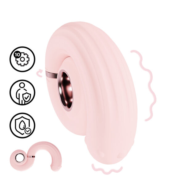 Loveline by Shots Perles - Rotierende Perlenwirbel - Pink