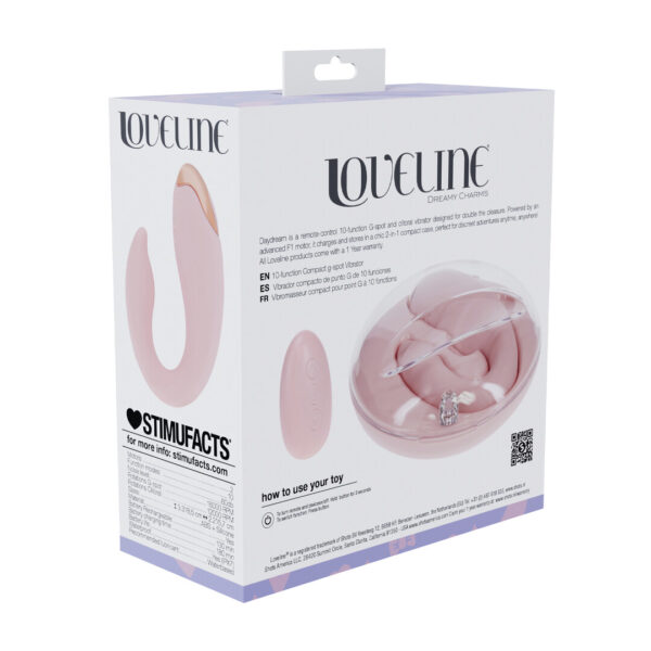Loveline by Shots Daydream - Kompakter G-Punkt Vibrator mit Fernbedienung – Bild 3