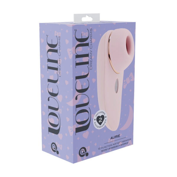 Alternative view of Loveline by Shots Aurie - AirTap Vibrator mit zwei Kopfaufsätzen