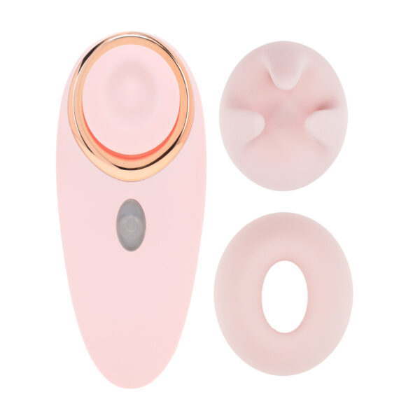 Loveline by Shots Aurie - AirTap Vibrator mit zwei Kopfaufsätzen – Bild 5