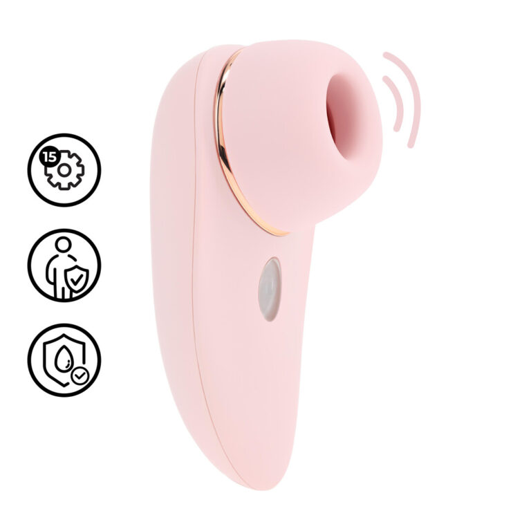 Loveline by Shots Aurie - AirTap Vibrator mit zwei Kopfaufsätzen