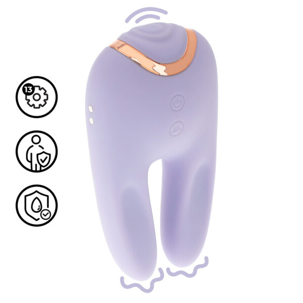Loveline by Shots Bonnie - Doppelseitiger Klopf-Vibrator