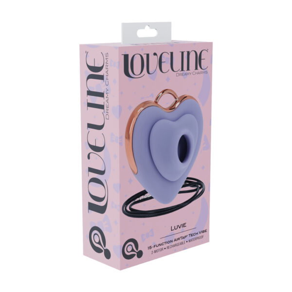 Alternative view of Loveline by Shots Luvie - Herzförmiger AirTap Vibrator