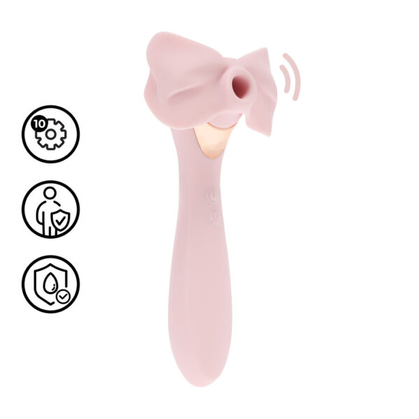 Loveline by Shots Darling - AirTap Wand Vibrator mit fünf Kopfaufsätzen