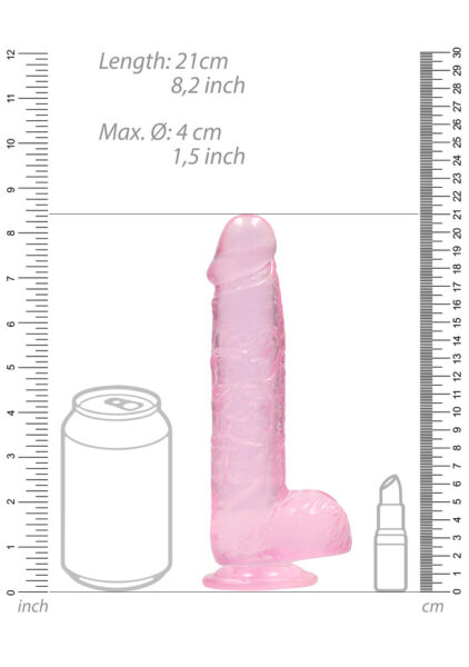 RealRock by Shots Realistischer Dildo mit Bällen – Bild 5