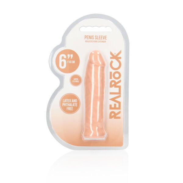 Alternative view of RealRock by Shots Penisüberzug - 6 / 16 cm