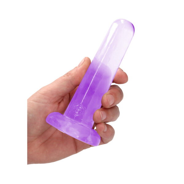 RealRock by Shots Nicht-realistische Dildo mit Saugnapf - 5 / 13,5 cm – Bild 5