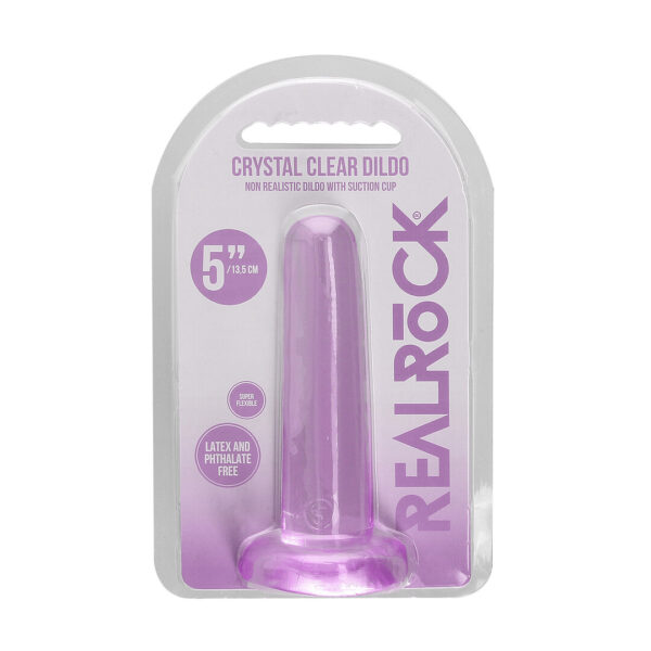Alternative view of RealRock by Shots Nicht-realistische Dildo mit Saugnapf - 5 / 13,5 cm