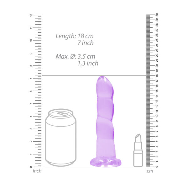 RealRock by Shots Nicht-realistische Dildo mit Saugnapf – Bild 4