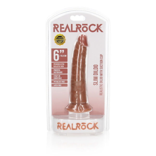 RealRock by Shots Slim realistischer Dildo mit Saugnapf – Bild 2