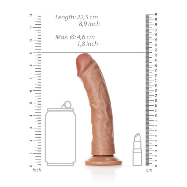 RealRock by Shots Kurviger realistischer Dildo mit Saugnapf – Bild 5