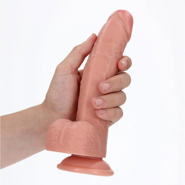 RealRock by Shots Kurviger realistischer Dildo mit Balls und Saugnapf – Bild 6