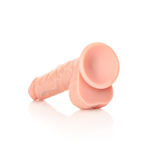 RealRock by Shots Gerader realistischer Dildo mit Hoden und Saugnapf - 7 / 18 cm – Bild 4