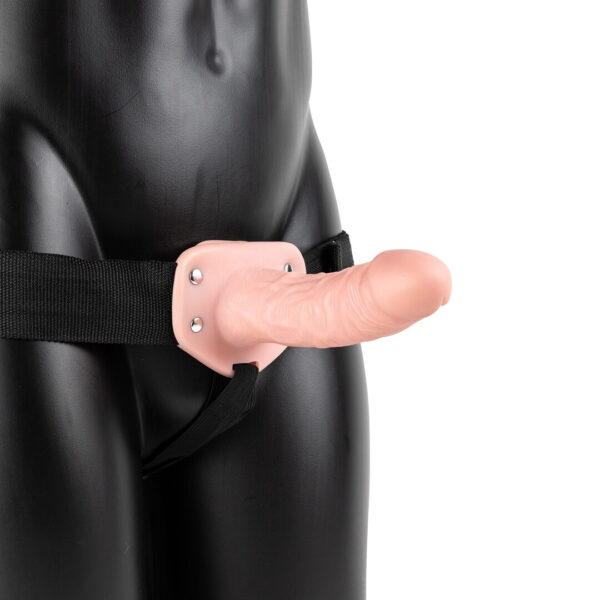 RealRock by Shots Hohl Strap-On ohne Balls - 6 / 15,5 cm – Bild 3