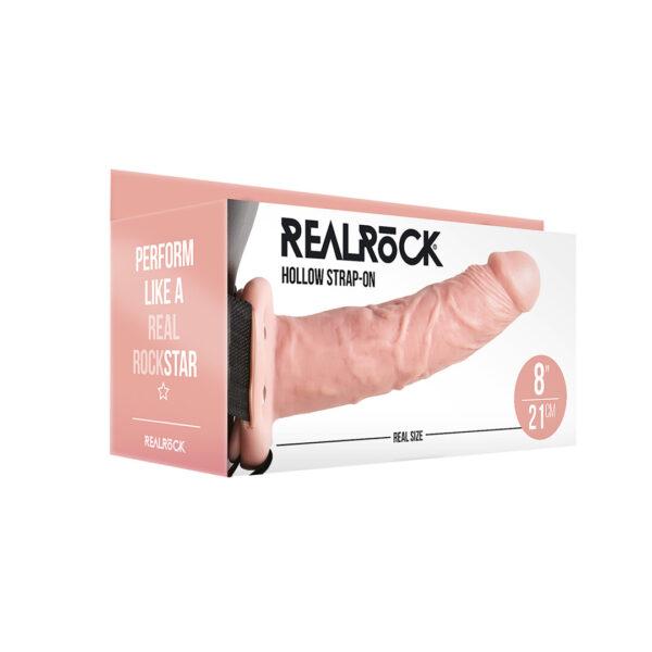 Alternative view of RealRock by Shots Hollow Strap-On ohne Balls - 8 / 20,5 cm